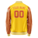 Custom Gold Orange Jacket Jb3030283018281818