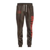 Custom Brown Coral Red Pants