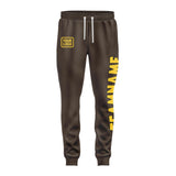 Custom Brown Gold Pants
