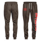 Custom Brown Orange Red Pants