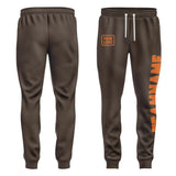 Custom Brown Orange Pants