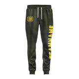 Custom Olive Gold Pants