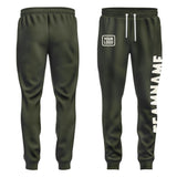 Custom Olive Cream Pants