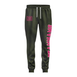Custom Olive Pink Pants