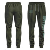 Custom Olive Blue Green Pants