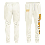 Custom Cream Yellow Pants