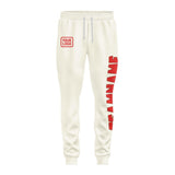 Custom Cream Orange Red Pants