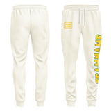 Custom Cream Gold Pants