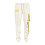 Custom Cream Gold Pants