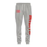 Custom Gray Orange Red Pants