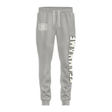 Custom Gray Cream Pants