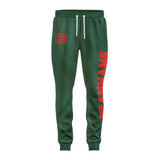 Custom Green Orange Red Pants