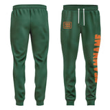 Custom Green Orange Pants