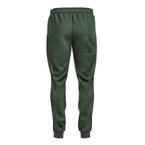 Custom Dark Green Red Pants
