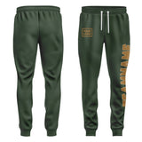Custom Dark Green Khaki Pants