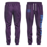 Custom Purple Sky Blue Pants