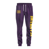 Custom Purple Gold Pants