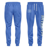 Custom Sky Blue Light Blue Pants