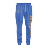 Custom Sky Blue Light Khaki Pants