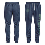 Custom Blue Blue Green Pants