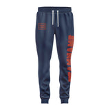 Custom Blue Coral Red Pants