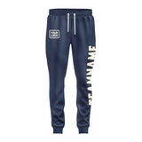 Custom Blue Cream Pants