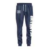 Custom Blue White Pants