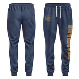 Custom Blue Khaki Pants