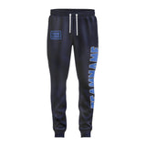 Custom Navy Sky Blue Pants