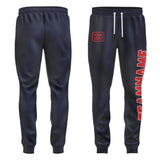 Custom Navy Red Pants