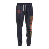 Custom Navy Coral Red Pants