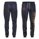 Custom Navy Coral Red Pants