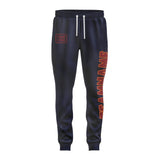 Custom Navy Crimson Red Pants