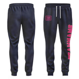 Custom Navy Pink Pants