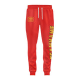 Custom Orange Red Yellow Pants