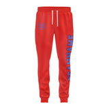 Custom Orange Red Light Purple Pants