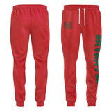 Custom Red Green Pants