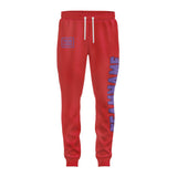 Custom Red Light Purple Pants