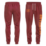 Custom Crimson Red Orange Pants