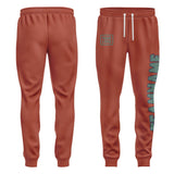Custom Coral Red Blue Green Pants