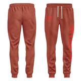 Custom Coral Red Orange Red Pants