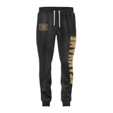Custom Black Light Khaki Pants