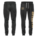 Custom Black Light Khaki Pants