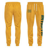 Custom Yellow Green Pants
