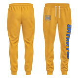 Custom Yellow Sky Blue Pants