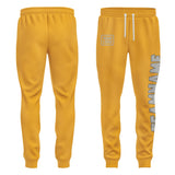 Custom Yellow Gray Pants