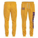 Custom Yellow Purple Pants