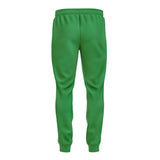 Custom Emerald Green White Pants