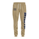 Custom Light Khaki Navy Pants