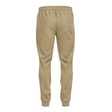 Custom Light Khaki Orange Red Pants
